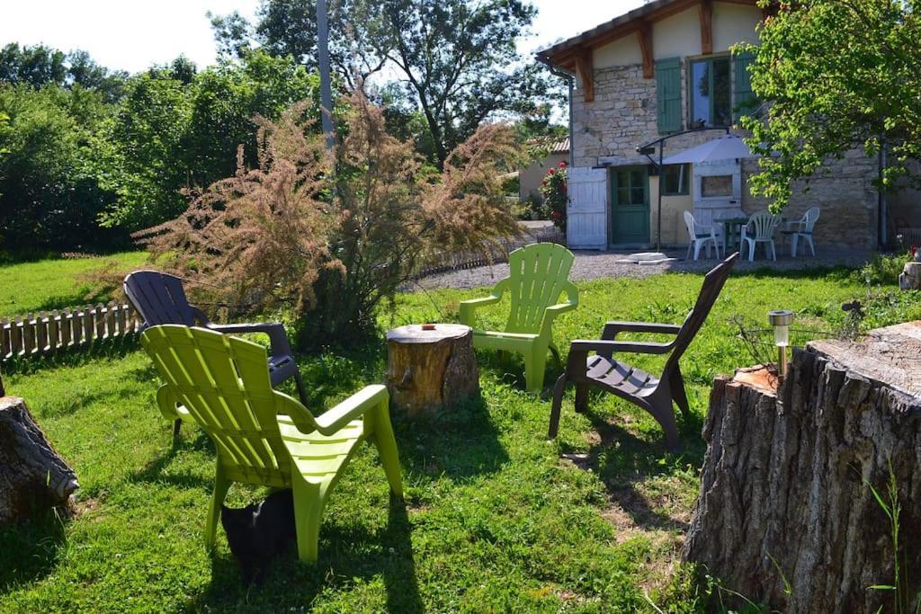 Couanac Gite Familial A La Campagne Avec Piscine Cayriech Kültér fotó